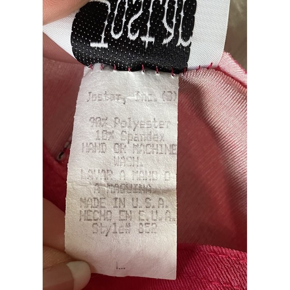 Vintage Jostar Tank Dress Pink Maxi Fish Print 90s Beach Stretch Slinky USA made - Picture 11 of 11